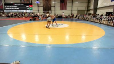 170 lbs Rr Rnd 1 - Ayden Solomon, TNWC Purple vs Andrew Meadows, Combat Athletics