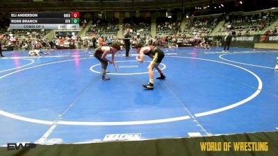 100 lbs Consi Of 4 - Eli Anderson, Dakota Boyz Wrestling Club vs Ross Branch, Backyard Brawlers