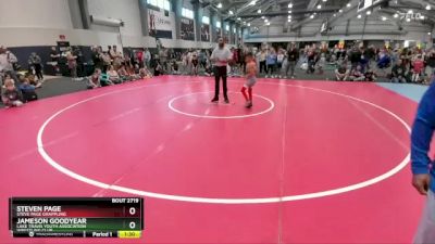 70 lbs Champ. Round 1 - Jameson Goodyear, Lake Travis Youth Association Wrestling Club vs Steven Page, Steve Page Grappling