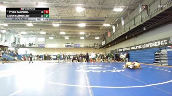 141 lbs Cons. Round 1 - Caden Schmeltzer, Ashland vs Rylen Campbell, Ashland