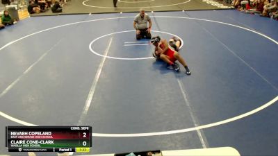 145G Cons. Semi - Claire Cone-Clark, Wasilla High School vs Nevaeh Copeland, East Anchorage High School