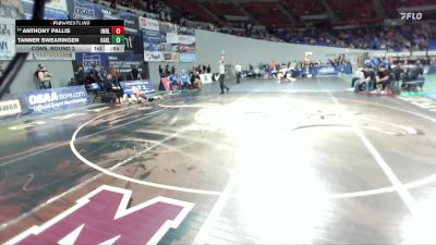 2A/1A Boys 157 Cons. Round 2 - Anthony Pallis, Imbler Boys vs Tanner Swearingen, Oakland Boys