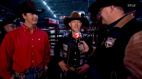 2022 Canadian Finals Rodeo: Interview With Zeke Thurston/Kole Ashbacher - Saddle Bronc - Round 3