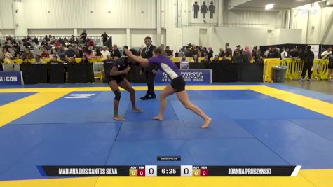 Joanna Pruszynski vs Mariana Dos Santos Silva 2025 World IBJJF Jiu-Jitsu No-Gi Championship