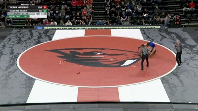 184 lbs Semifinal - Daschle Lamer, Cal Poly vs Gerrit Nijenhuis, CSU Bakersfield