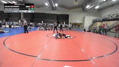 89 lbs Final - Julian Mccrimon, Warhawks Wrestling Black vs Brayden DeJesus, Triumph Trained Blue