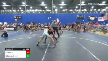 95 lbs Round Of 16 - Evan Gosz, GGT vs Coji Campbell, Toss Em Up