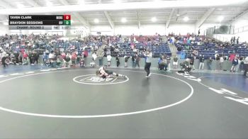 157 lbs Champ. Round 2 - Taven Clark, Morgan vs Braydon Sessions, Riverton