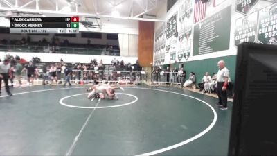 157 lbs 1st Place Match - Brock Kenney, Trabuco Hills vs Alek Carrera, Long Beach Poly