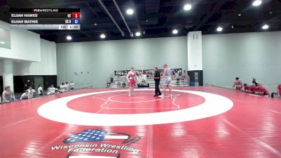 190 lbs Elijah Hawes, Utah vs Elijah Mathis, Kansas Red