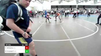 157-A lbs Quarterfinal - Taqee Williams, Dover vs Ricky Frondorf, North Hunterdon, NJ