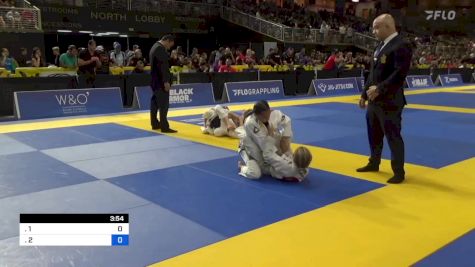 1 vs 2 2024 Pan Kids Jiu-Jitsu IBJJF Championship