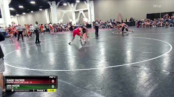 190 lbs Round 3 (8 Team) - Gage Yackee, Foxfire Wrestling Club vs Ian Hook, SD Blue