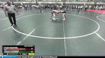 152 lbs Cons. Round 5 - Mason Chambers, LaCrosse Area Wrestlers vs Tyler Kisamore, Belmont-Platteville Youth Wrestling Club