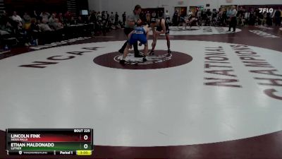 157 lbs Cons. Round 4 - Ethan Maldonado, Luther vs Lincoln Fink, Sioux Falls