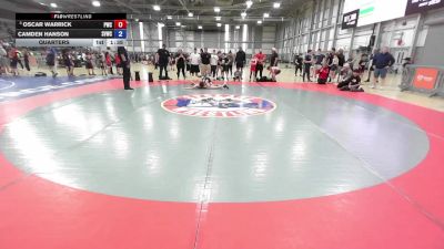 78 lbs Quarters - Oscar Warrick, Punisher Wrestling Company vs Camden Hanson, Snoqualmie Valley Wrestling Club
