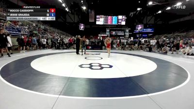 144 lbs Cons. Sub-quarters - Rocco Cassioppi, IL vs Jesse Grajeda, CA