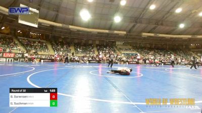 73 lbs Round Of 32 - Bennett Sorensen, MN Elite vs Gavin Suchman, Moen Wrestling Academy