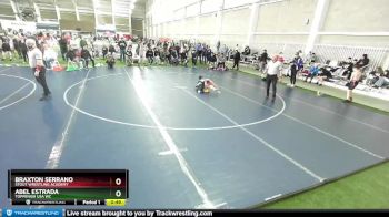 80 lbs Champ. Round 1 - Braxton Serrano, Stout Wrestling Academy vs Abel Estrada, Toppenish USA WC