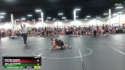 88 lbs Round 1 (6 Team) - Matteo Danise, U2 Upstate Uprising vs Declan Hunter, Mat Warriors