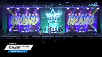 Impact Cheer & Tumbling - Sapphires [2024 L3 Junior - D2 - A Day 1] 2024 The American Grand Grand Nationals