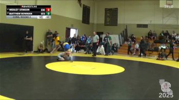 76 lbs Cons. Round 2 - Matthew Bowman, Anderson Attack WC vs Wesley Stinson, Grizzly Express Wrestling Club