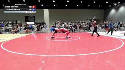 157 lbs Champ. Rd Of 32 - Jason Visor Jr., Putnam City Freestyle Club vs Jaxon Johnson, Cardinal Wrestling Club