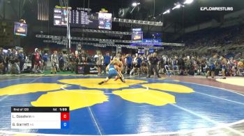 138 lbs Rnd Of 128 - Luke Goodwin, Indiana vs Grant Garrett, Missouri