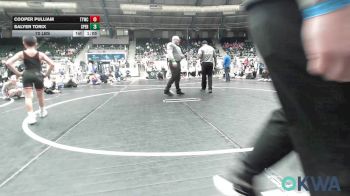 70 lbs Quarterfinal - Cooper Pulliam, TTWC Red vs Salyer Torix, Sperry Wrestling Club