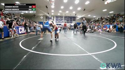 155 lbs Quarterfinal - Connor Milton, Team Nomad vs Jordan Hedrick, Husky WC