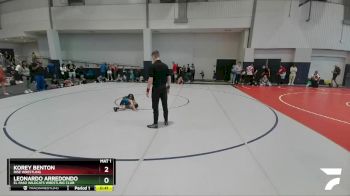 52 lbs 2nd Place Match - Korey Benton, Rise Wrestling vs Leonardo Arredondo, El Paso Wildcats Wrestling Club