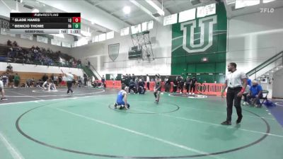 120 lbs Semifinal - Benicio Thome, Bishop Amat vs Slade Hanes, La Quinta