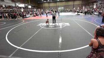 54 lbs Quarterfinal - Jordan Trujillo, Pueblo County WC vs Everett Brewington, Black Fox Wr Ac