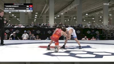 48 lbs Cons. Round 4 - Colton Schultz, Callan Wrestling Academy vs Jack Anello, New Jersey