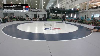 115 lbs Jesirra Persaud, California Silver vs Elise Haueter, Georgia