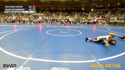 64 lbs Round Of 32 - Jean-Pierre DeJesus, Team Of Hard Knox vs Hagan Wolfenberger, Keystone Wrestling Club