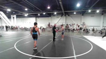 130 lbs Round Of 16 - Riley Taga, North Hawaii Wrestling vs Austin Courtney, Legends Of Gold LV