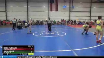 100 lbs Round 4 (6 Team) - Isisah Womack, Maryland Gold vs Jack Signor, PA White