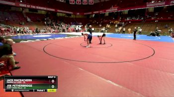 190 lbs D2/d3 - Semi-finals (sat 10:00am.) - Jack MacEachern, Prairie Du Chien vs Joe Petherbridge, Saint Croix Falls