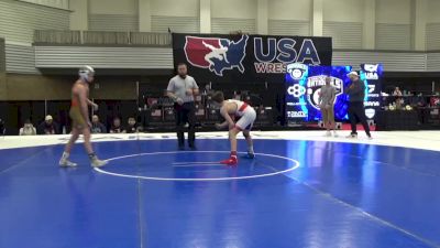 12U Boys - 108 lbs Semis - Jace Evers, Pinnacle Wrestling Club vs Oliver Maidment, Midwest Regional Training Center