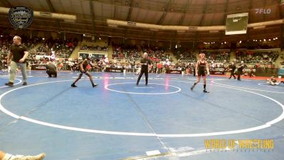 67 lbs Round Of 16 - Tyson Doll, Indian Creek Wrestling Club vs Aviyahn Mills, Roundtree Wrestling Academy