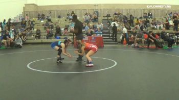 50 kg Round Of 32 - Sydney Delois, Team Indiana vs Faith Cole, Team Missouri