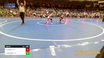 64 lbs Round Of 32 - Tuff Jump, Powerhouse Wrestling vs Louden Corcetti, Franklin Regional