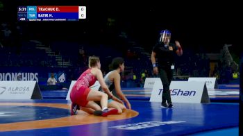 72 kg Quarterfinal - Daniela Tkachuk, POL vs Nazar Batir, TUR