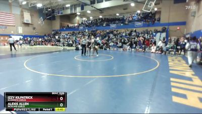 120lbs Cons. Round 8 - Izzy Kilpatrick, Klahowya (Girls) vs Alexis Allen, Richland (Girls)