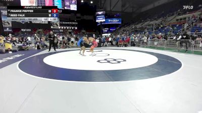 190 lbs Cons. Sub-semis - Frankie Pieffer, OH vs Reed Falk, WI