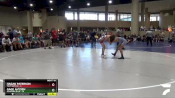 132 lbs Round 4 (6 Team) - HAGAN PATERSON, Team Gotcha vs Gage Ahysen, Assassins Blue