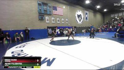 285 lbs Cons. Round 7 - Diego Nuno, Hanford vs Peter Fulgentes, Royal