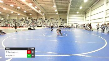 56 lbs Rr Rnd 3 - Raymond Hardman, Scanlan Wrestling Academy vs Blake Wood, Indiana Outlaws Green