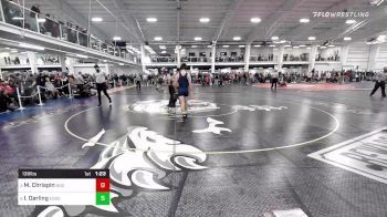 138 lbs Semifinal - Malcolm Chrispin, Bos Latin Academy vs Ian Darling, Essex Tech/Masco Co-Op